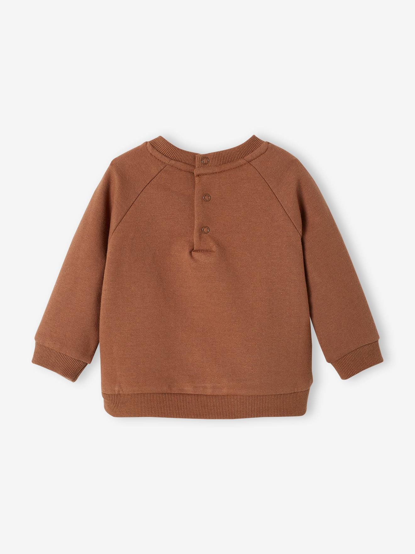 Snoopy Baby Sweatshirt PEANUTS SNOOPY - schokolade