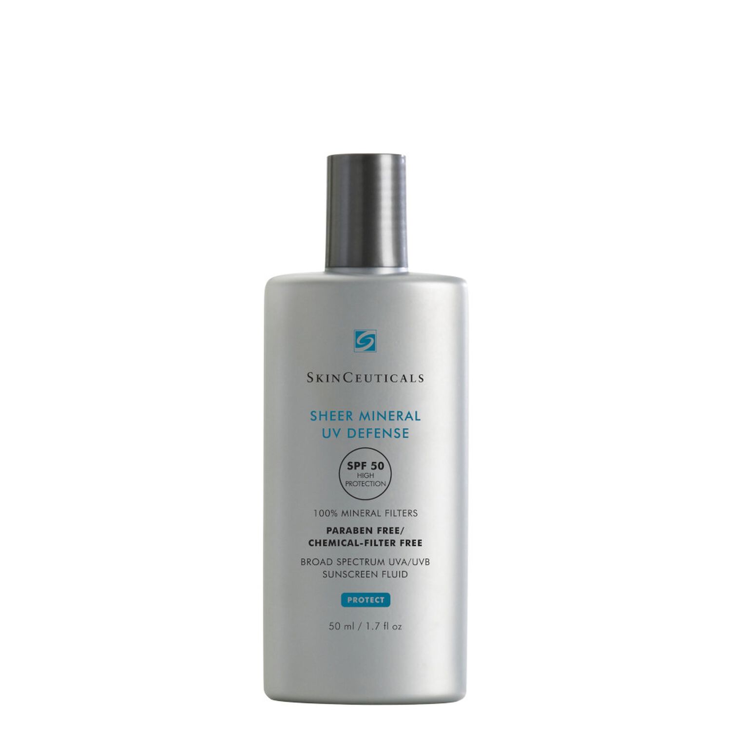 Skinceuticals Sheer Minéral UV Defense SPF 50 Protection Solaire Minérale Teintée Peaux à Imperfections 50 ml
