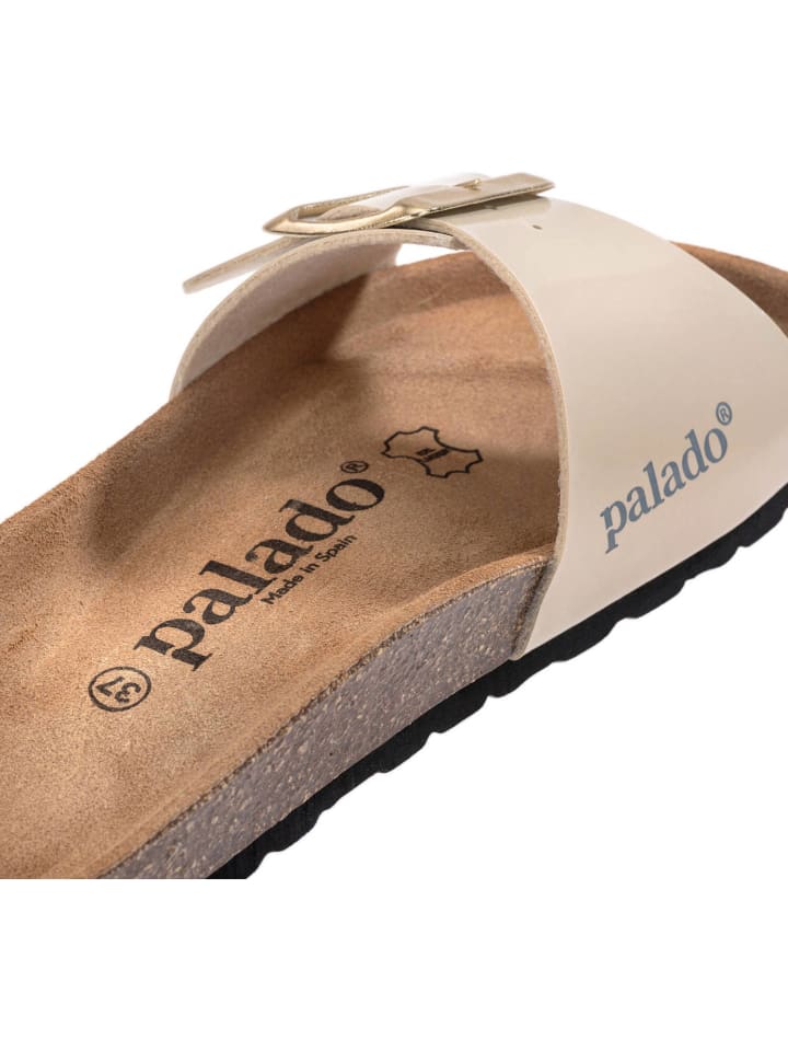 palado Pantoletten in Beige günstig kaufen