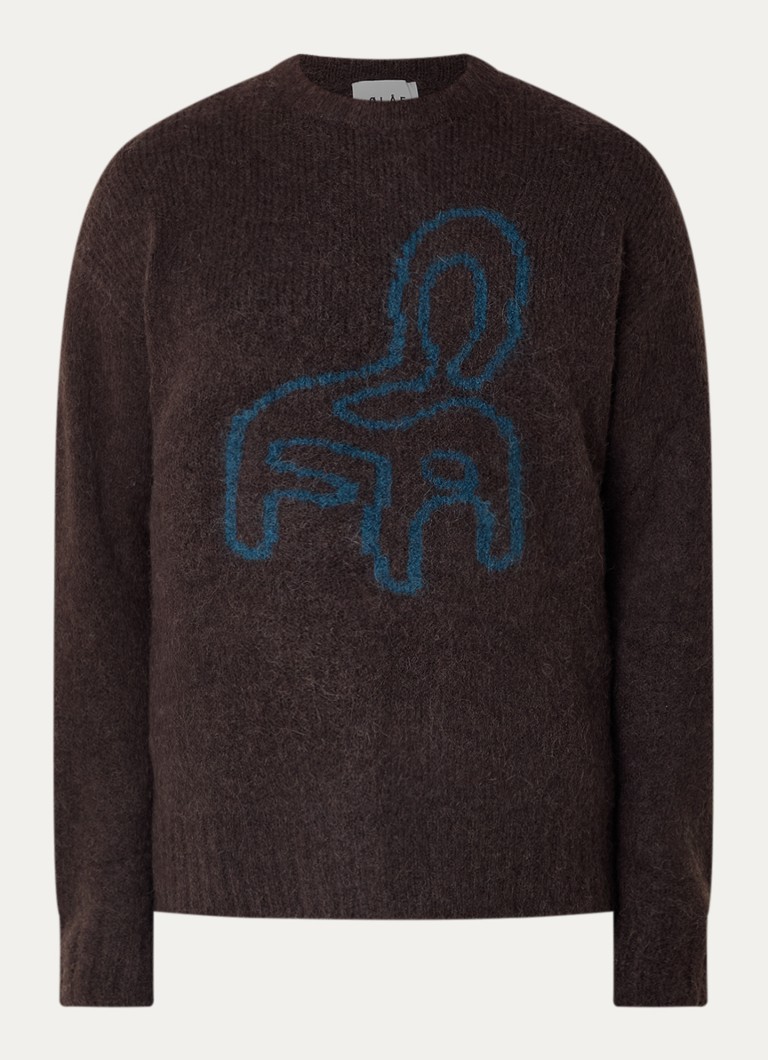 OLAF Chunky knit sweater in alpaca wool blend