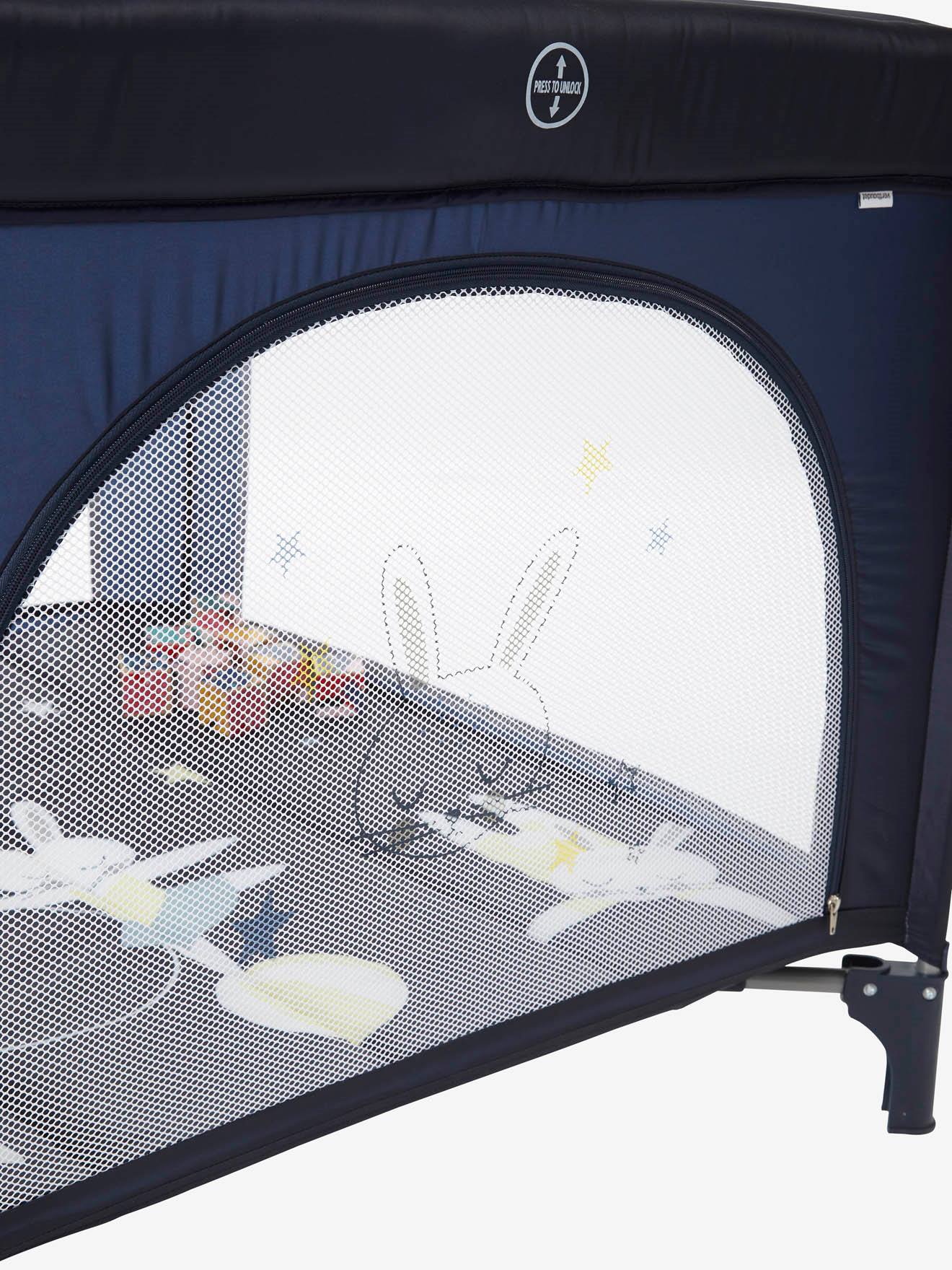 Parc pliant de voyage Baby'park VERTBAUDET gris
