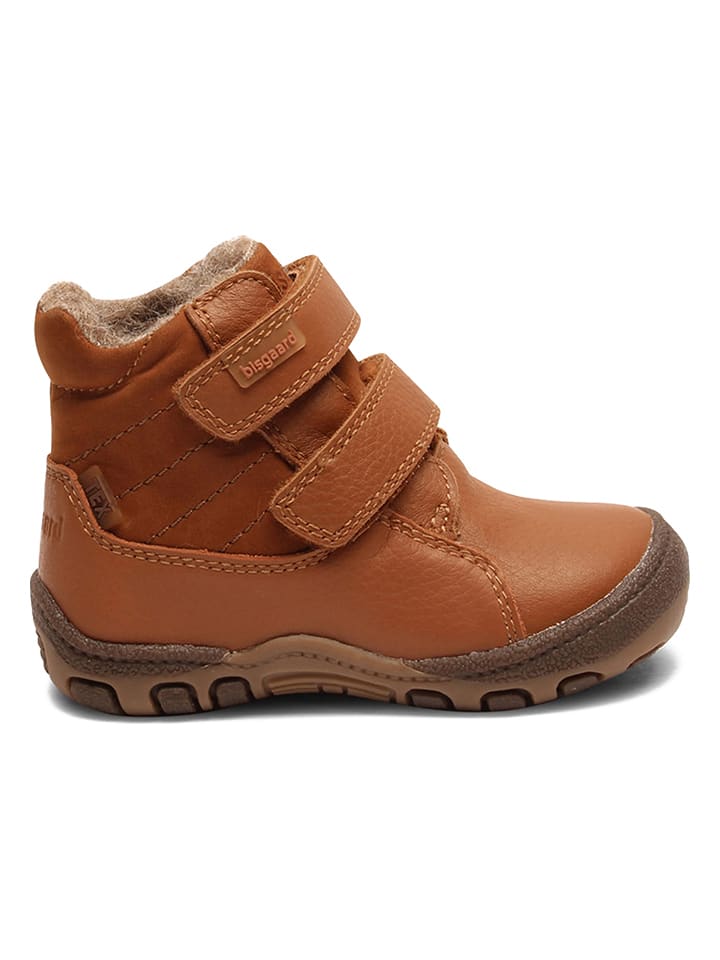 bisgaard Leder-Winterboots in Hellbraun günstig kaufen