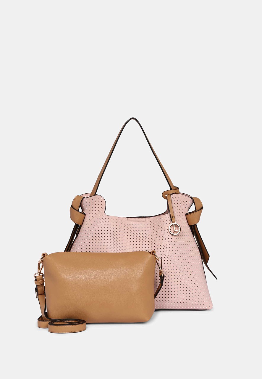 L. CREDI Handtaschen silber Ivett
