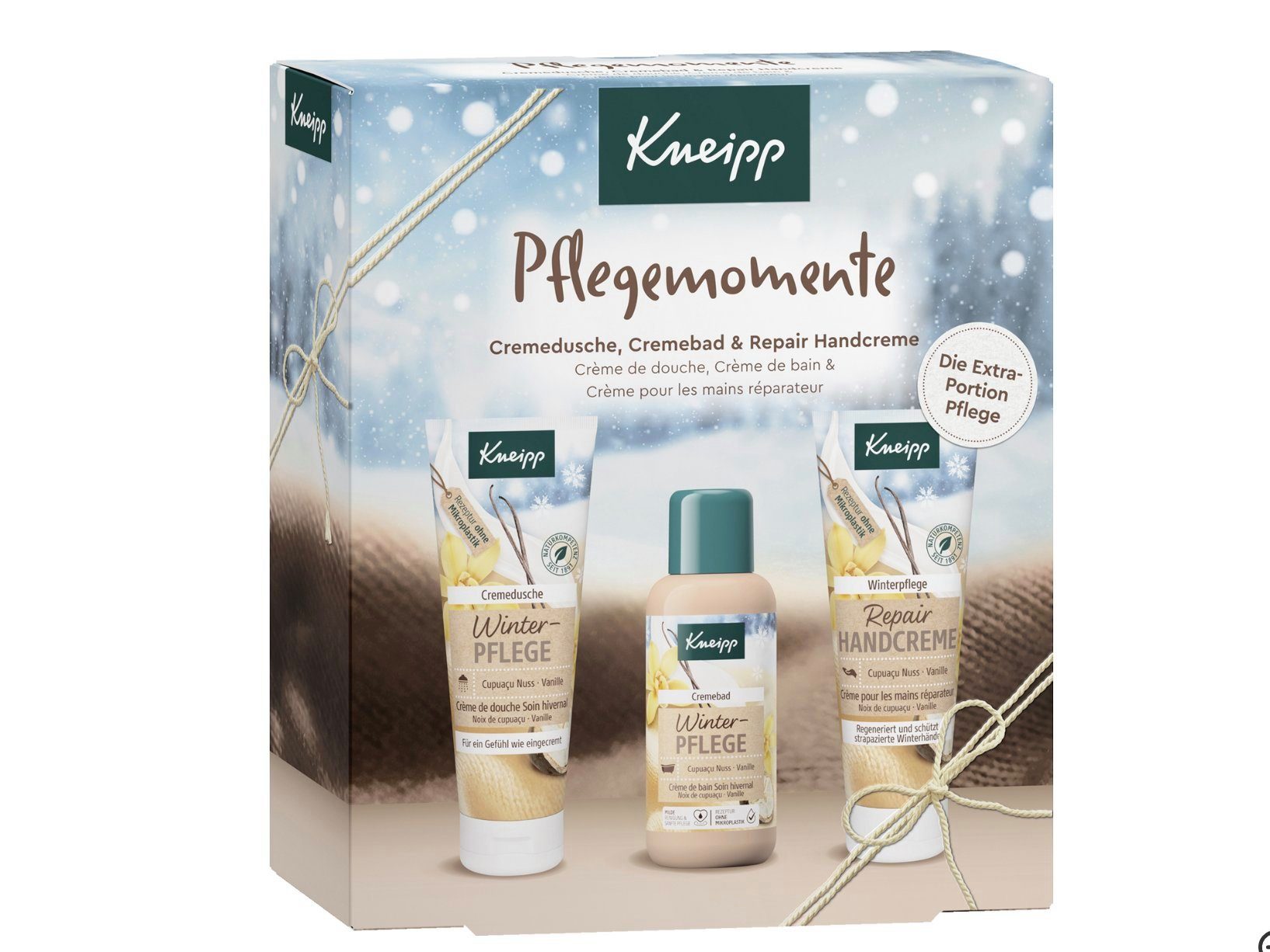 Kneipp Pflege-Geschenkset Pflegemomente Geschenkset, 3-tlg.
