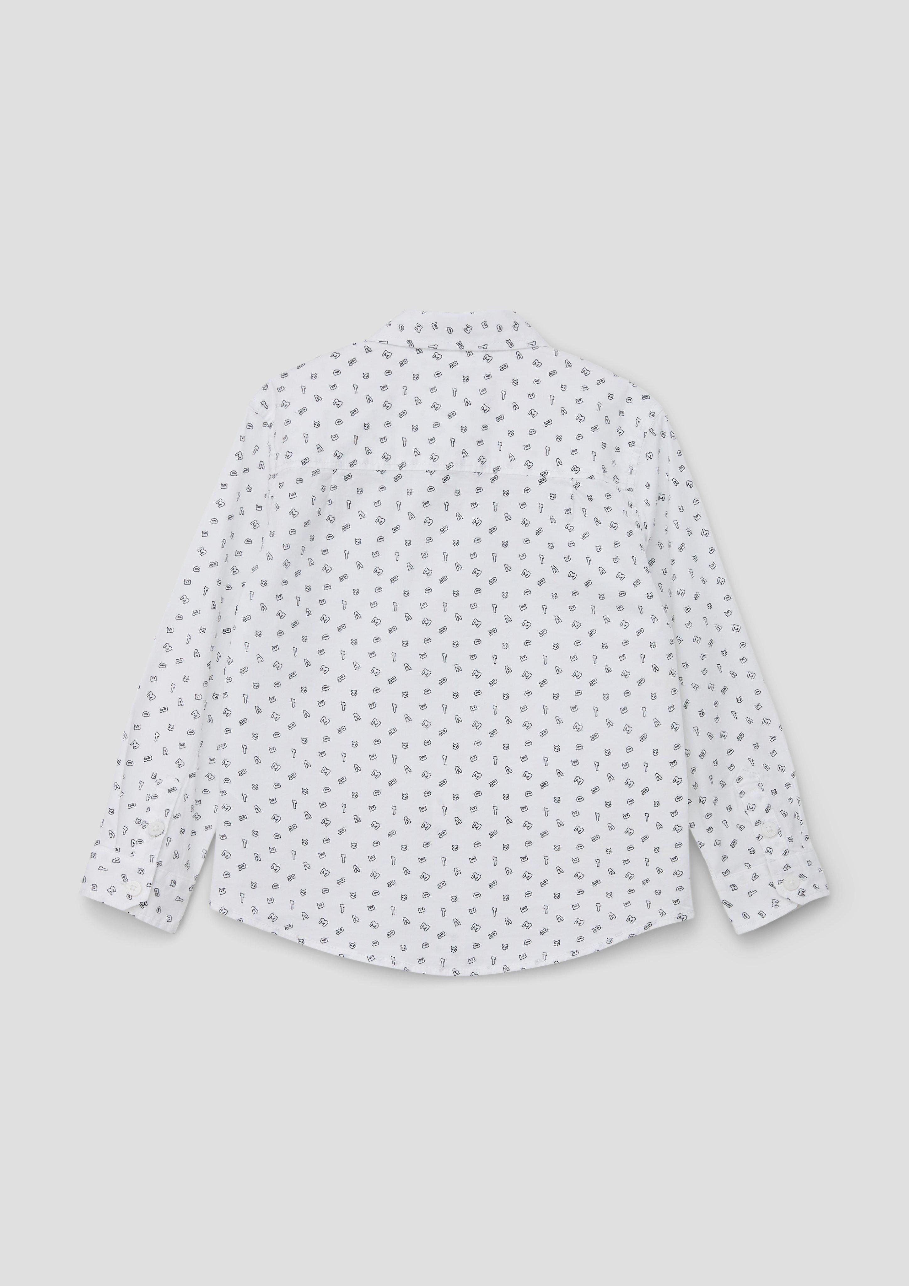 Hemd mit Allover-Print  2137496-01B0