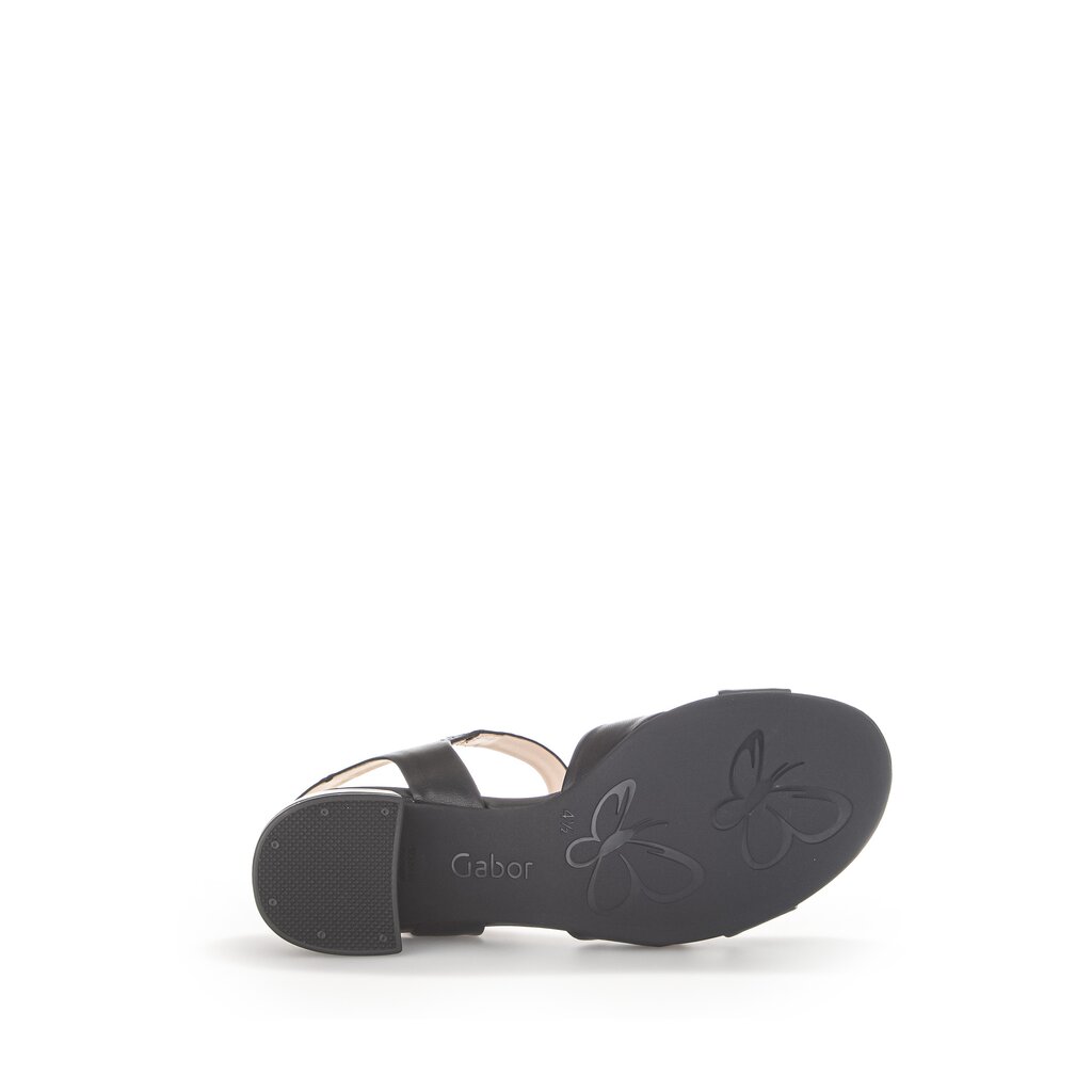 Gabor comfort Riemchensandale schwarz