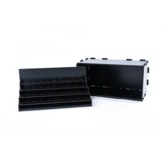 Black Paint Rack: Farbregal ausziehbar (Dropper)