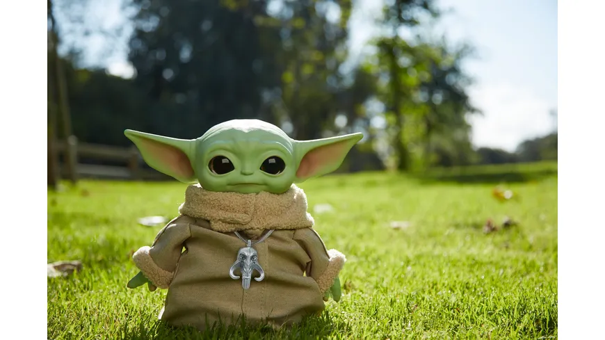 Star Wars „The Child“ Plüschfigur, ca. 28 cm, Kuschelfigur Yoda The Mandalorian
