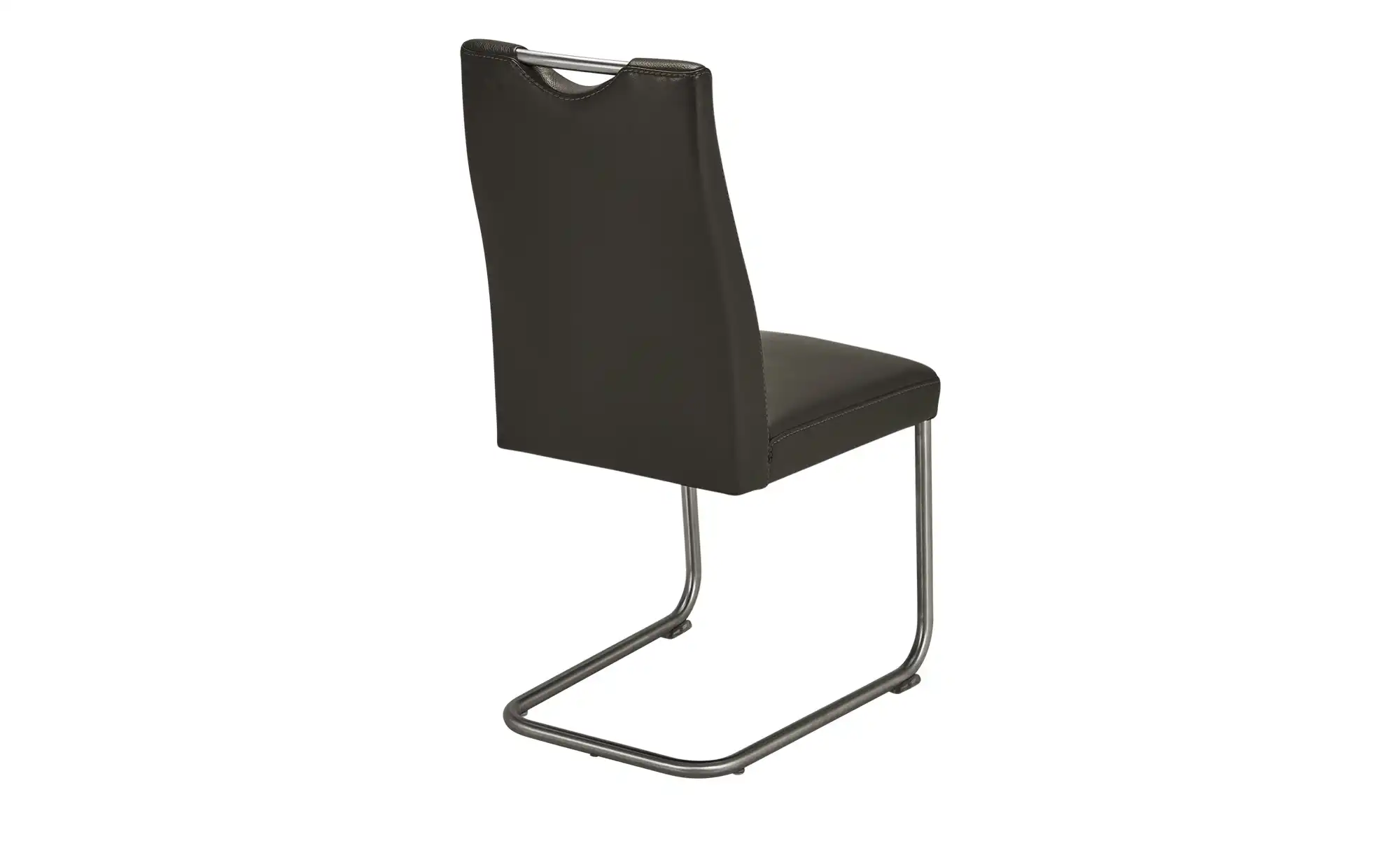 Leder-Schwingstuhl