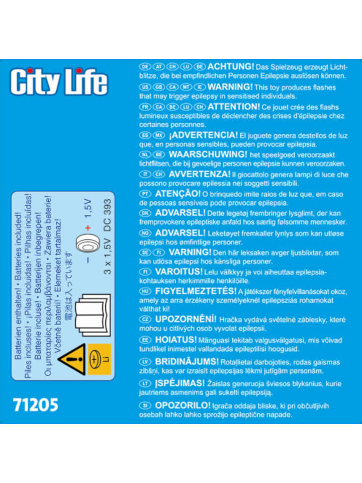 Playmobil Spielset City Life 71205 Notarzt-Motorrad mit Blinklicht günstig kaufen onesize