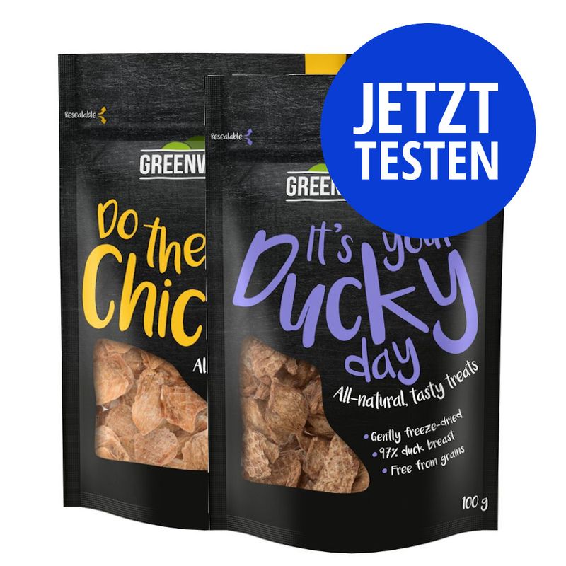 Probierpaket Greenwoods Nuggets 2 x 100 g