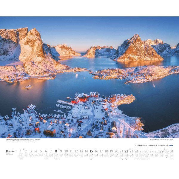 SCHÖNHEIT DES NORDENS 2024 - WANDKALENDER - Kalender