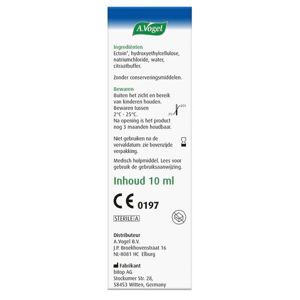 A.Vogel Extra Hydration -silmänympärysgeeli lääkinnällinen laite - 10 ml