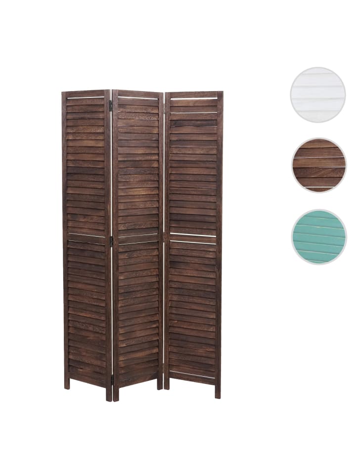 MCW Paravent C30 im Shabby-Look, Braun günstig kaufen onesize