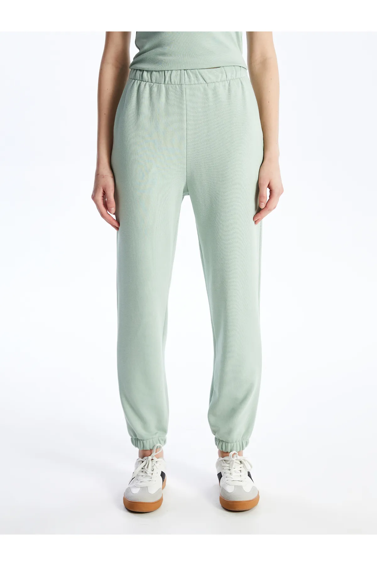 LC Waikiki  Einfarbige Jogger-Jogginghose für Damen mit elastischem Bund
