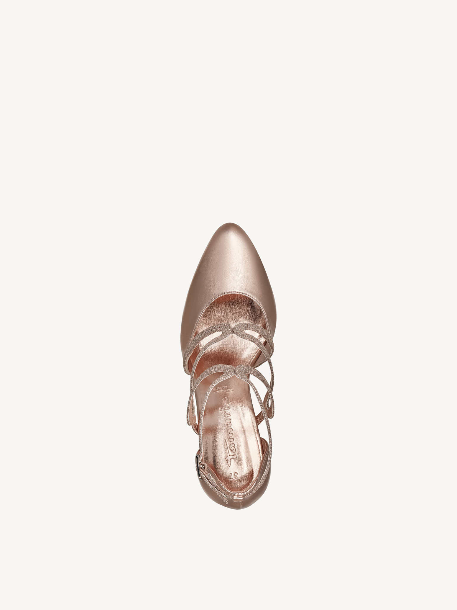 Escarpin - or rose