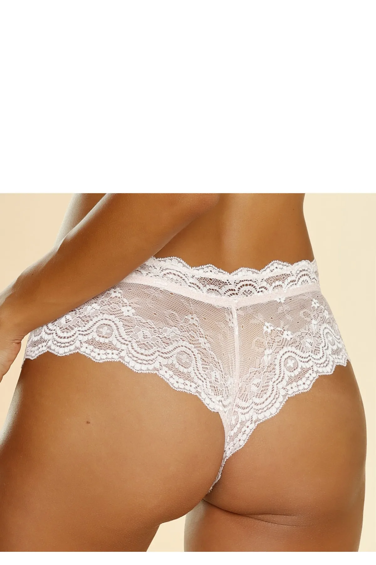 LASCANA  Unterhosen - Weiß - Unifarben