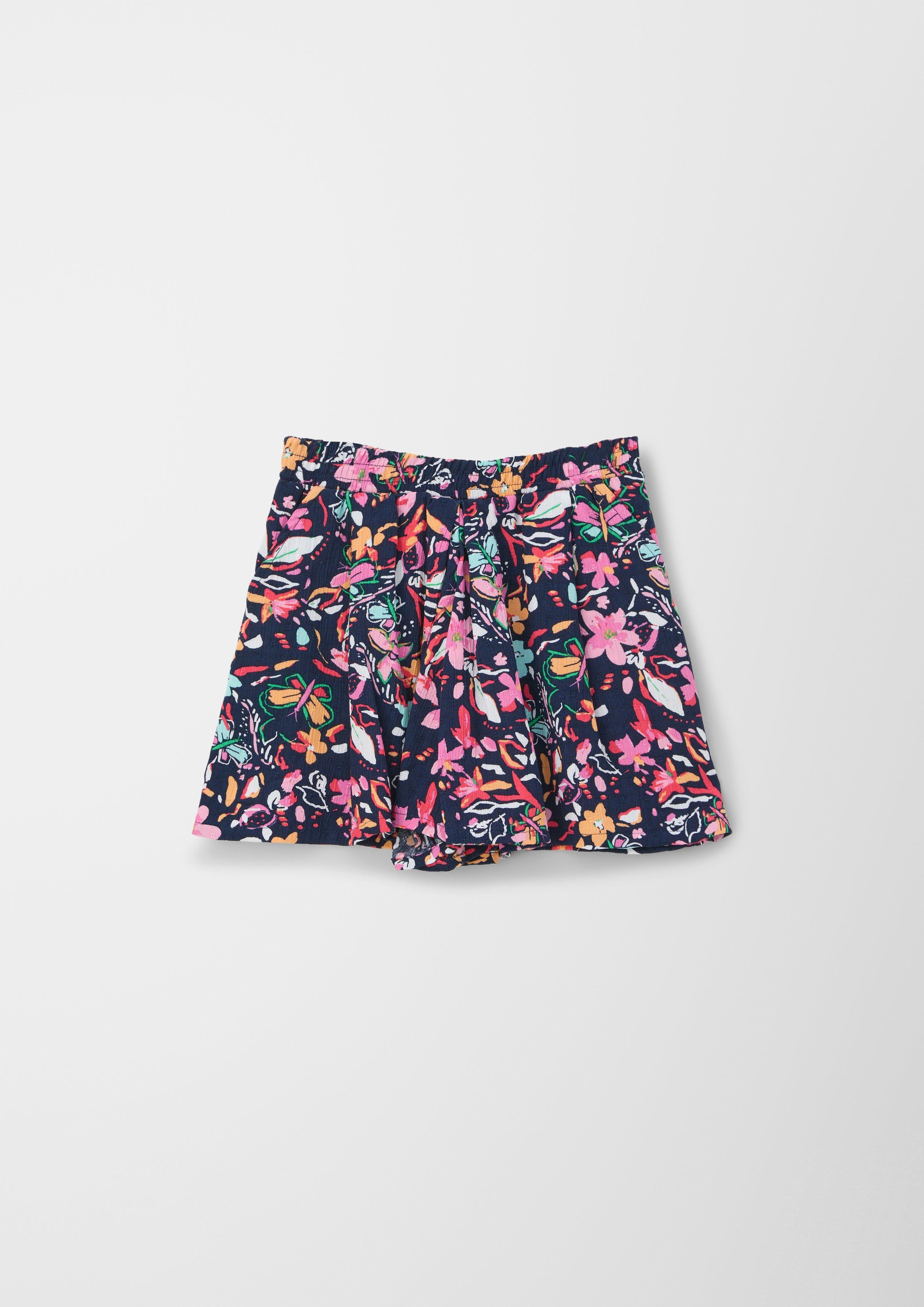 Relaxed: Hose aus Viskose-Crêpes  2136832-59A0