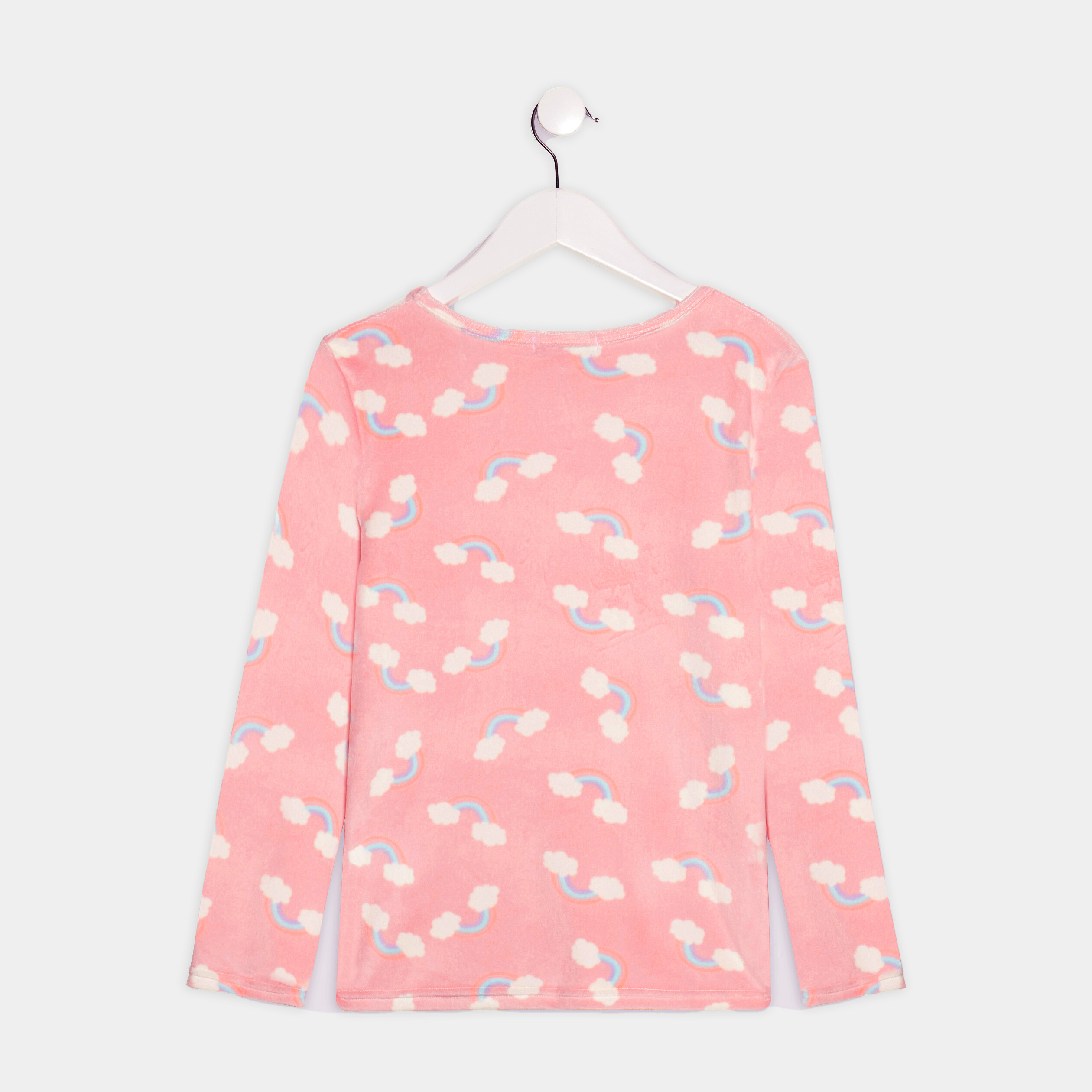 Ensemble pyjama 2 pièces rose fille | La Halle