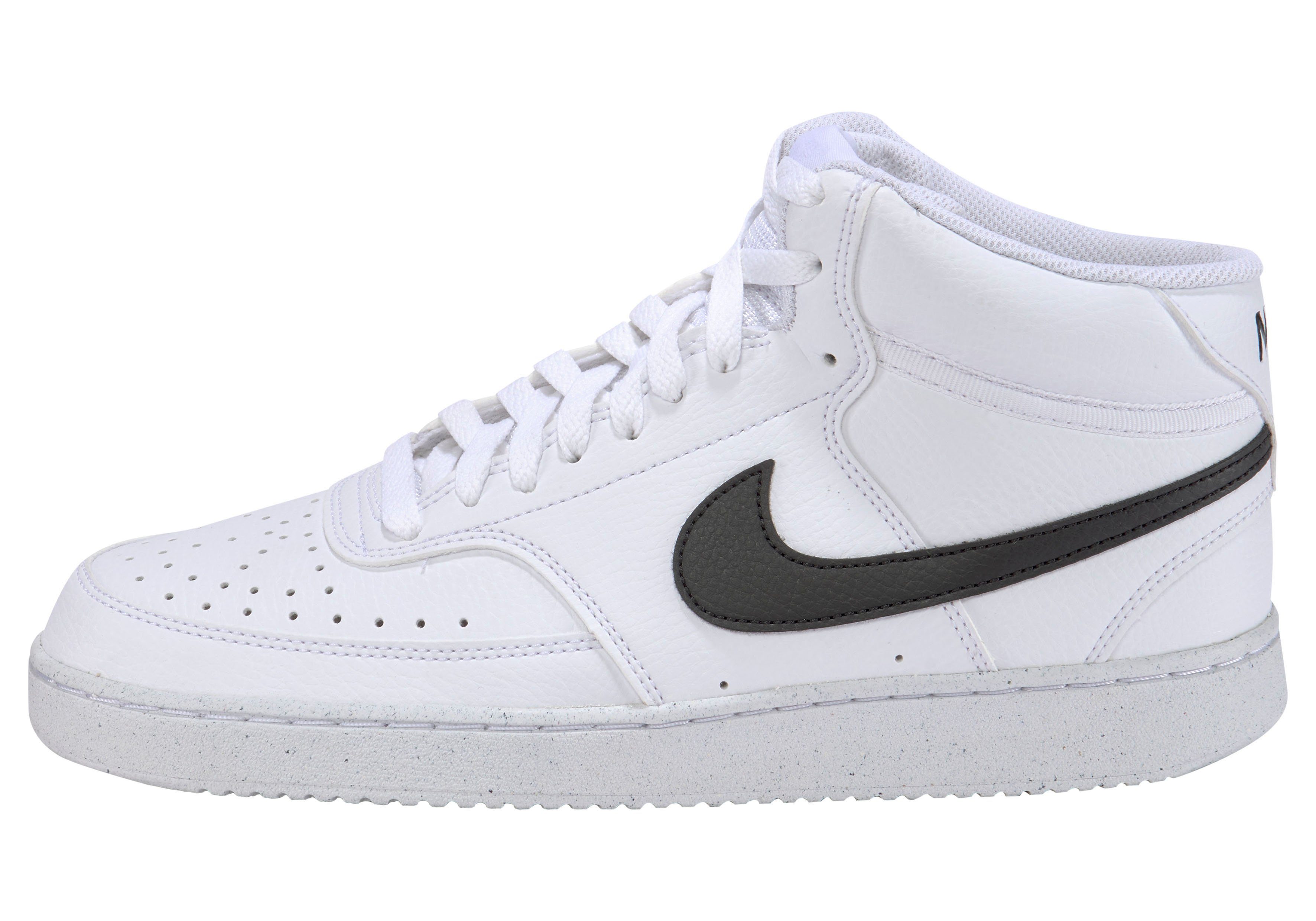 Nike Sportswear COURT VISION MID NEXT NATURE Sneaker Design auf den Spuren des Air Force 1