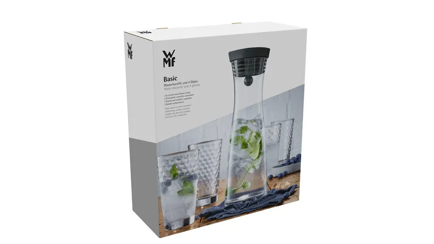 WMF Wasserkaraffe Basic Set 5-tlg.