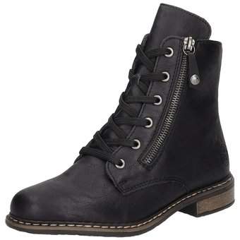 Rieker Schnürstiefelette in schwarz