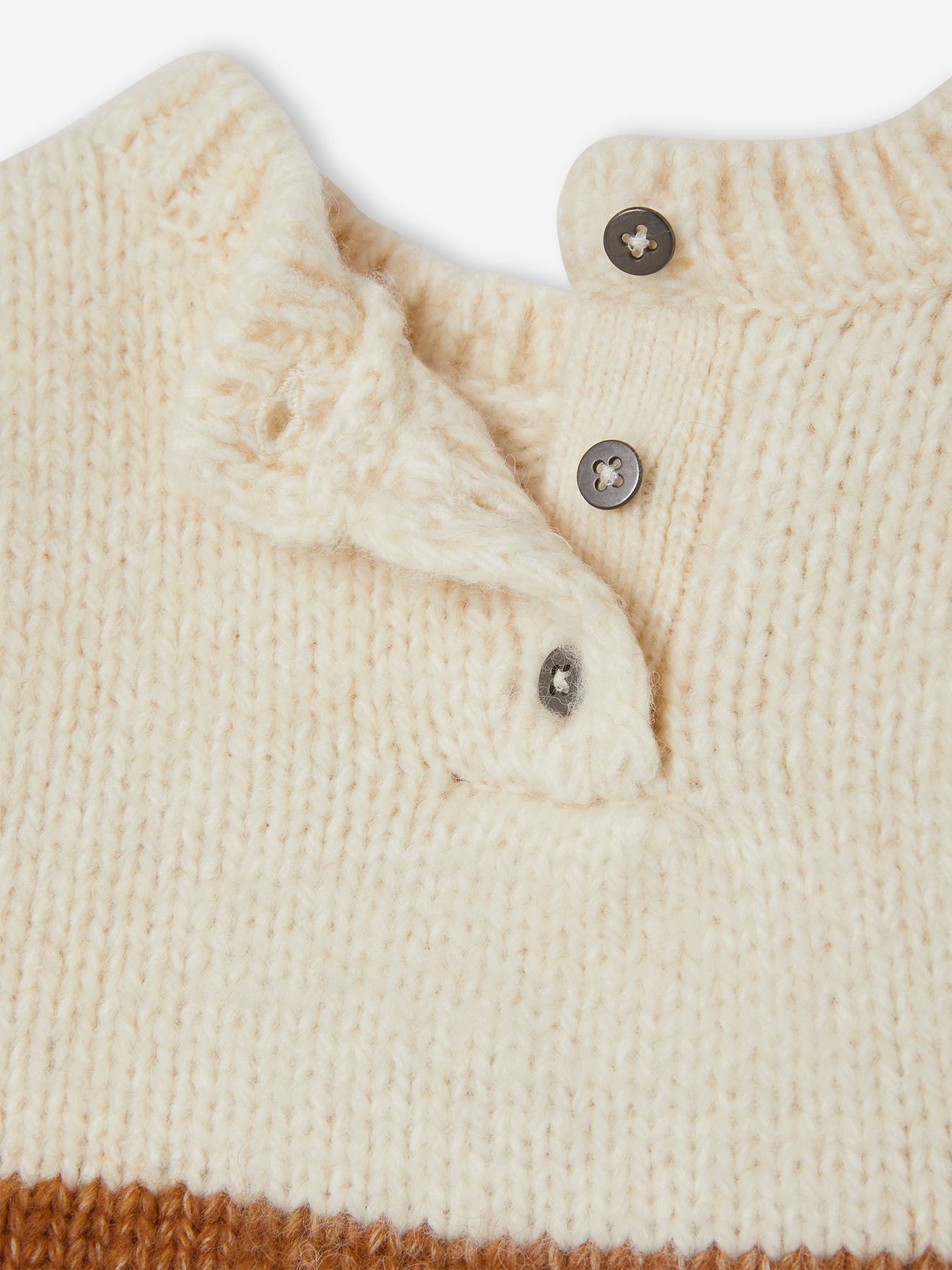 Vertbaudet Baby Pullover Oeko-Tex - beige