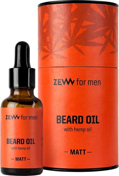 ZEW for men Beard Oil Hemp Oil - Matt Bartöl