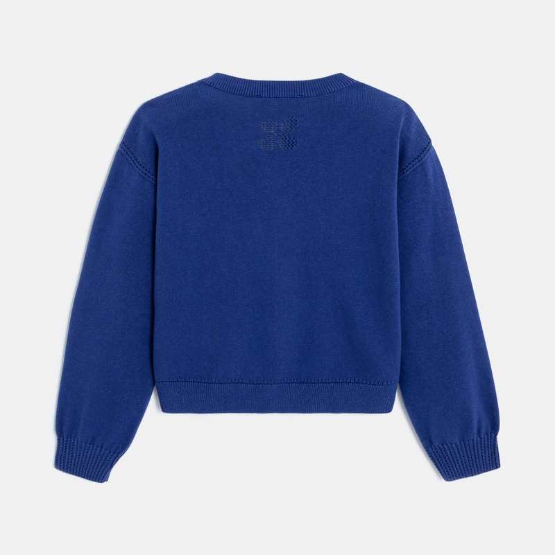 Cardigan fille bleu Catimini