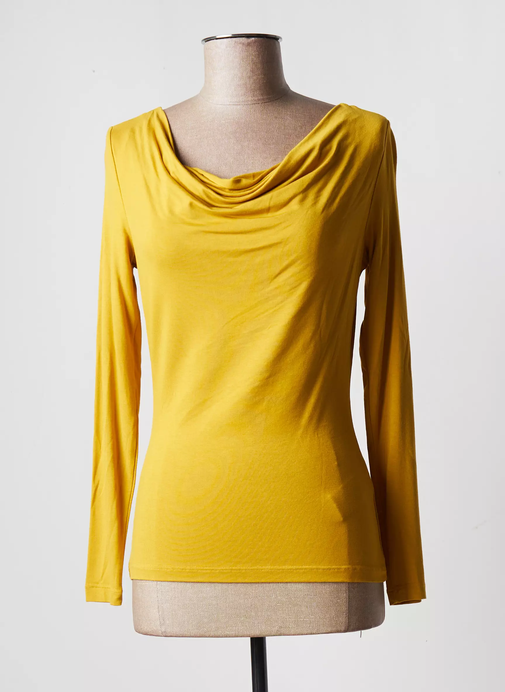King Louie Tops Femme couleur jaune