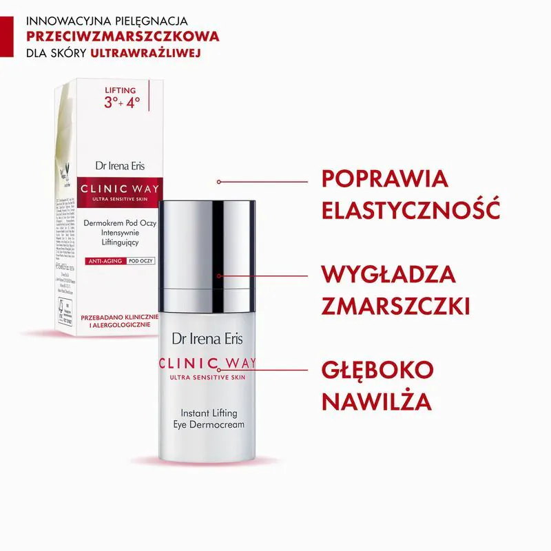Dr Irena Eris Clinic Way 3° + 4° Dermokrema za oči