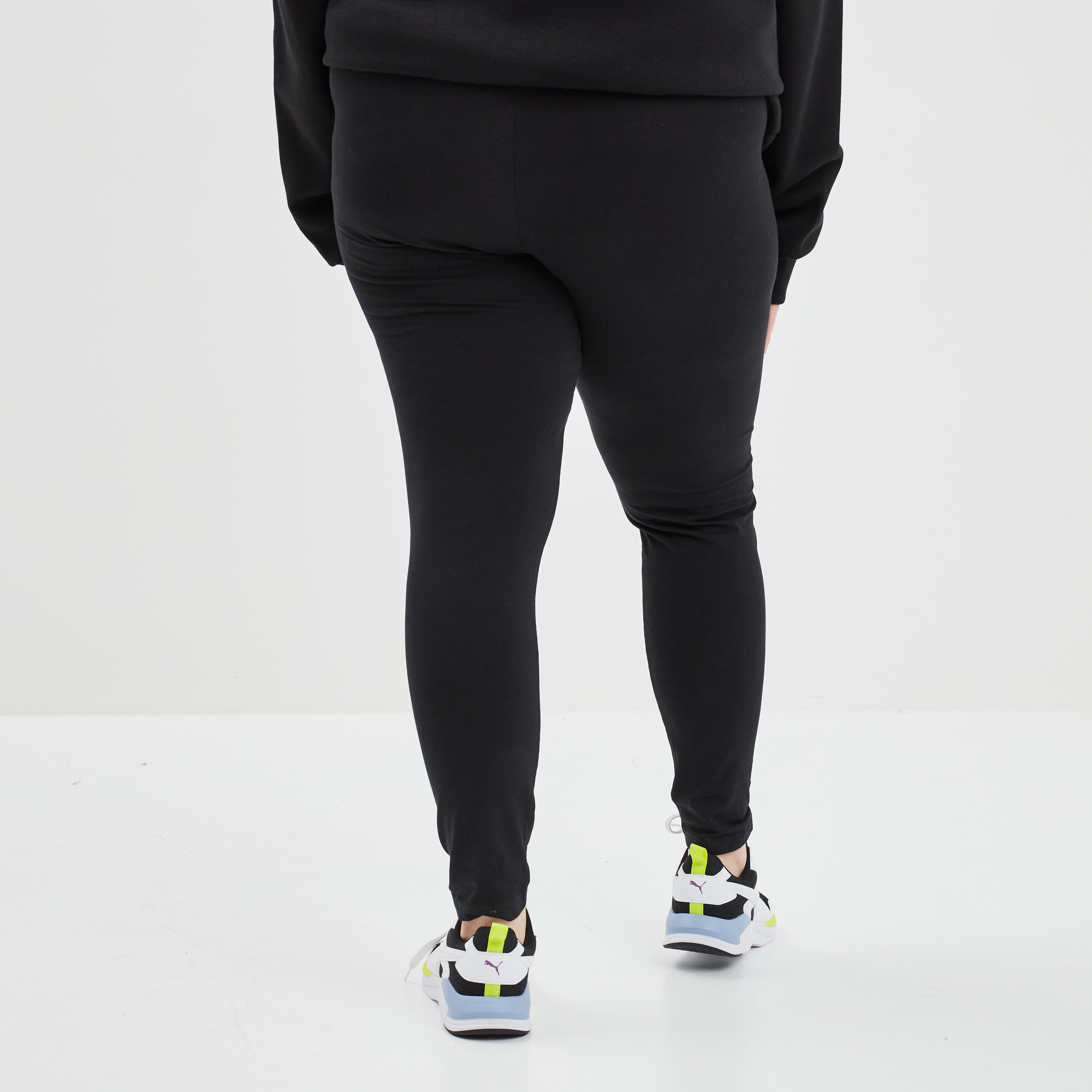 Legging noir femme grande taille | La Halle
