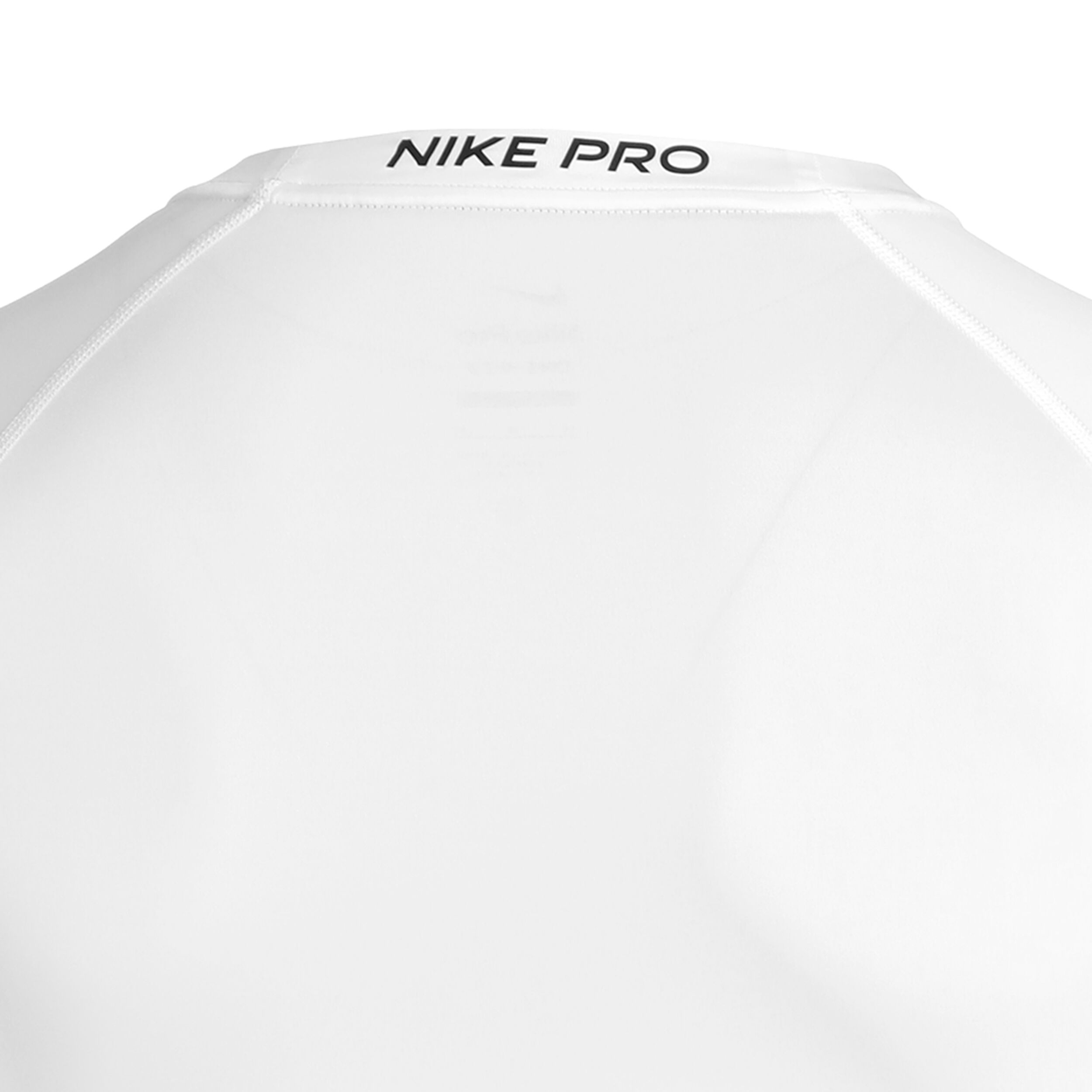 Dri-Fit Pro Tight Fitness Longsleeve Herren - Weiß, Schwarz