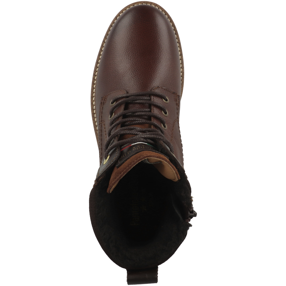 Pantofola d'Oro Pontida Fur Uomo High Schnürboots braun