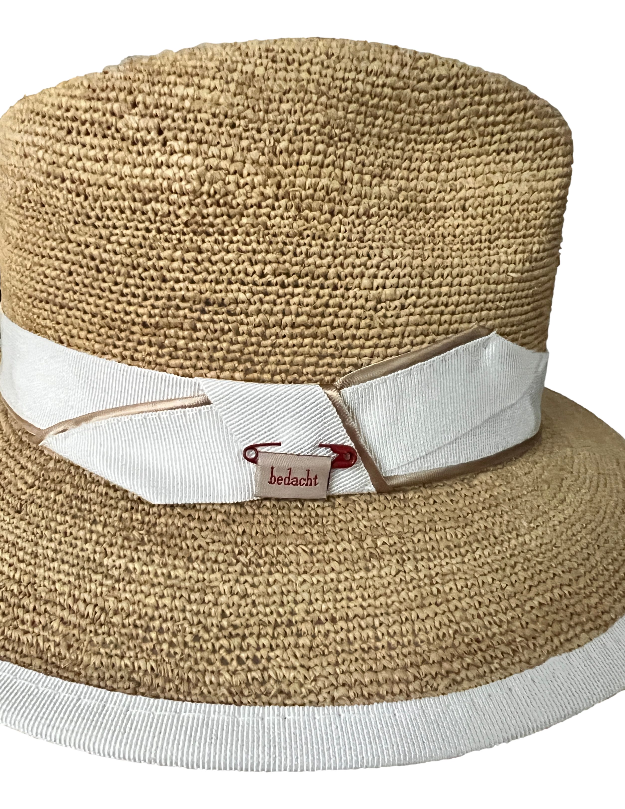 bedacht Outdoorhut bedacht Raffia Fedora Courtney