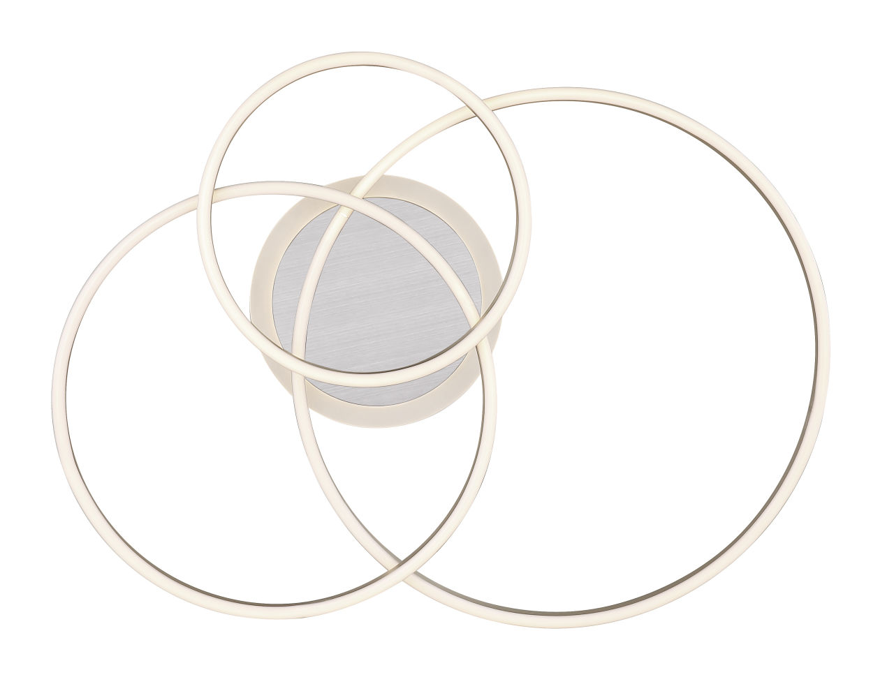 Globo Lighting - MUNNI - Deckenleuchte Metall Nickel matt, LED
