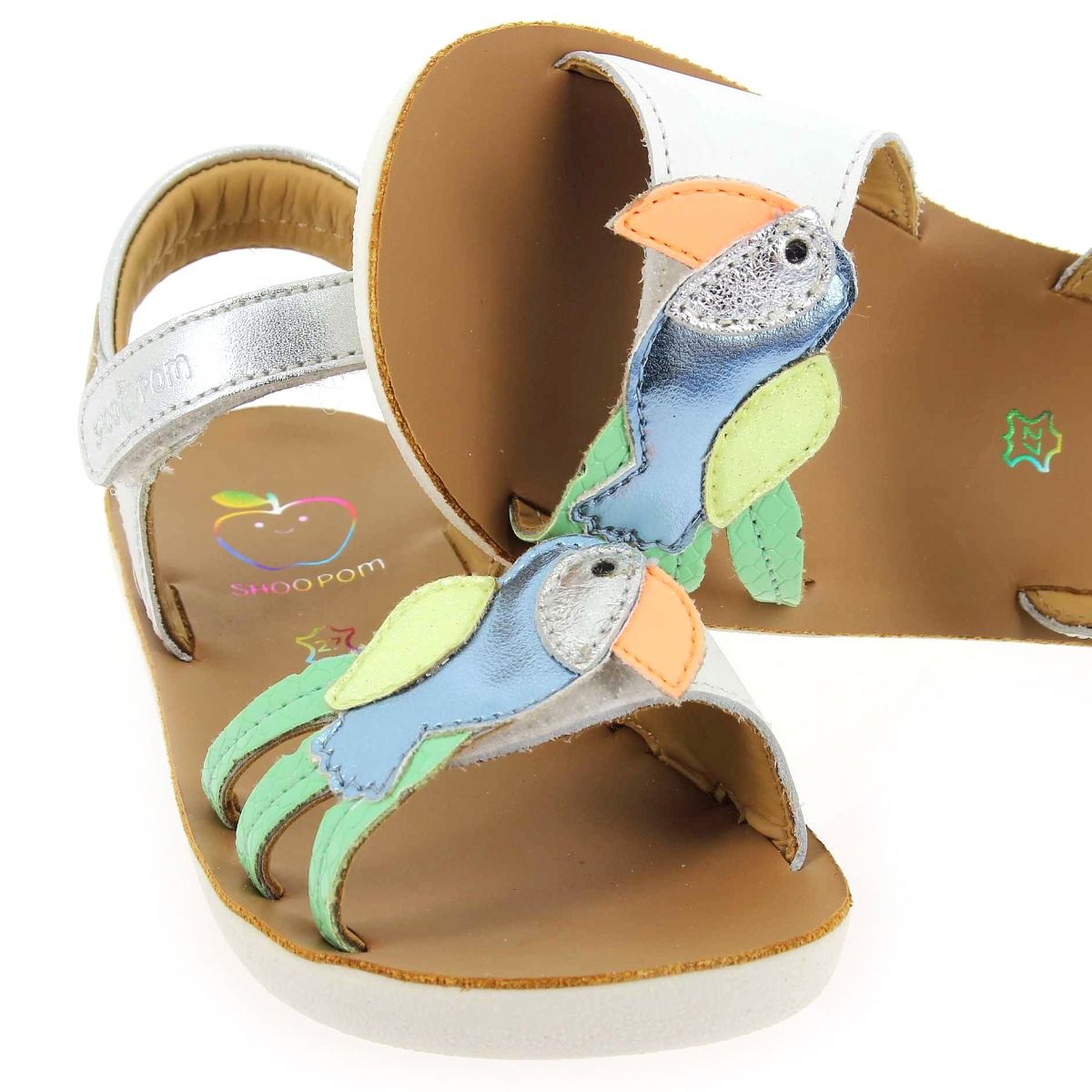 Shoopom  GOA TOUCAN - Argent multi