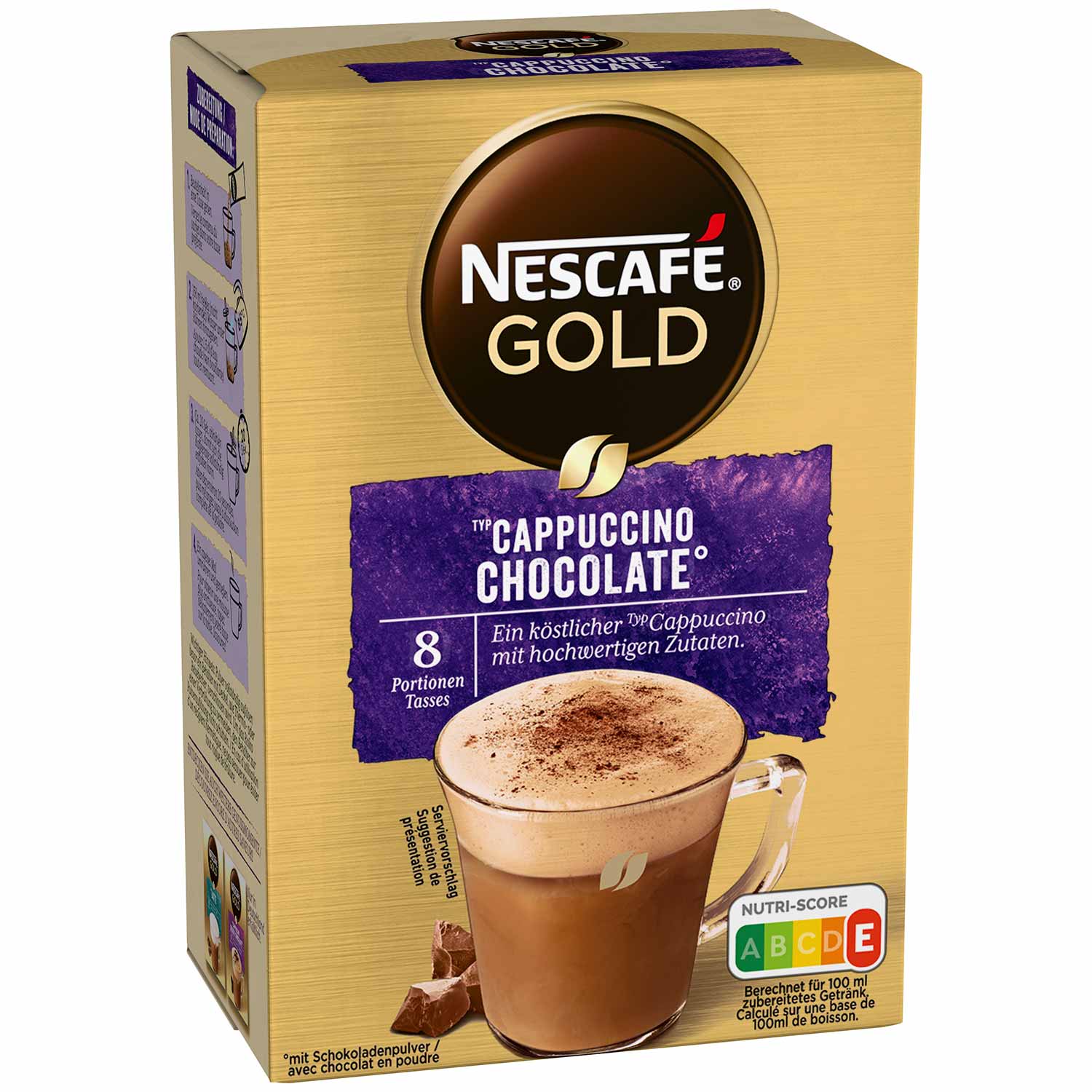Nescafé Gold Typ Cappuccino Chocolate 8er