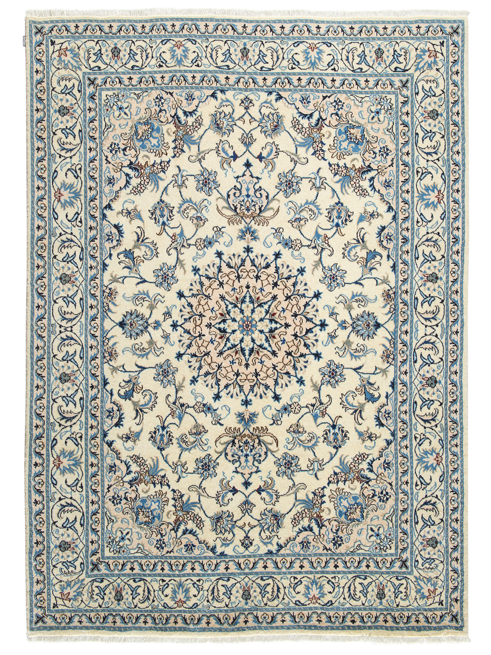Kaschmar Nain 12 Lah ca. 170 x 235 cm, Unikat / Einzelstück