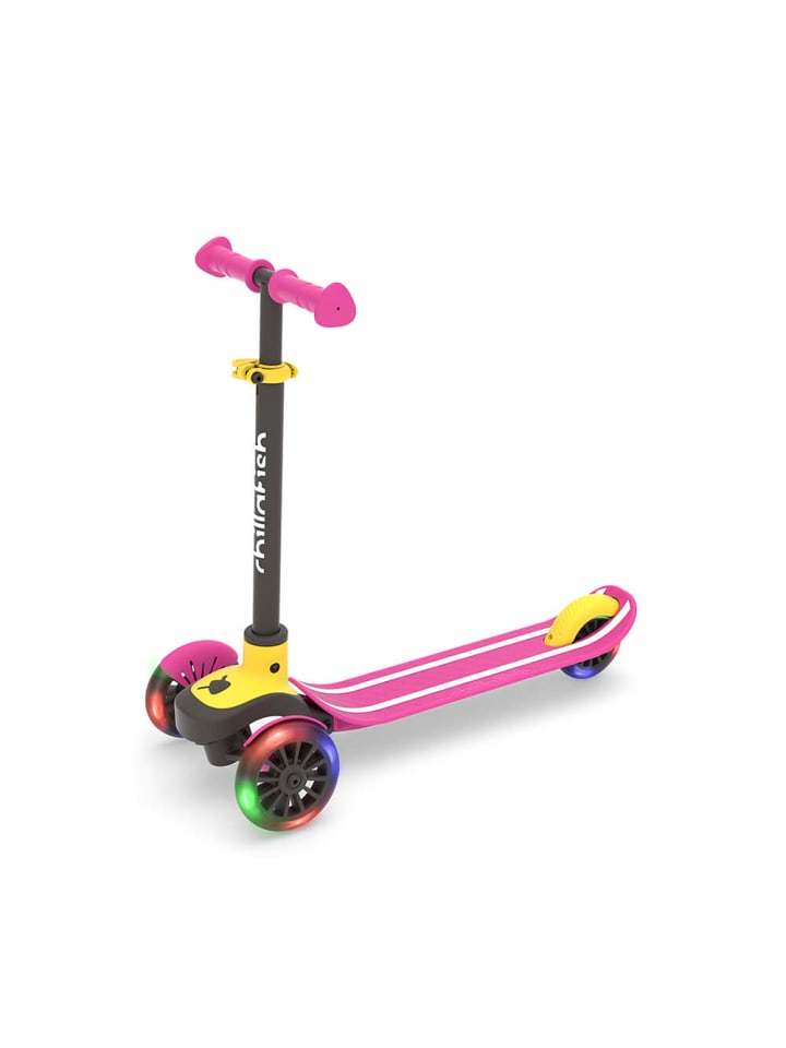 Chillafish Chillafish Scotti GLOW 3-Rad Scooter mit Bremse - Farbe: Pink günstig kaufen onesize