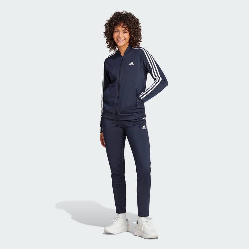 adidas Essentials 3-Streifen Trainingsanzug Trainingsanzug Damen