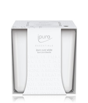 ipuro pure white Duftkerze-125 g