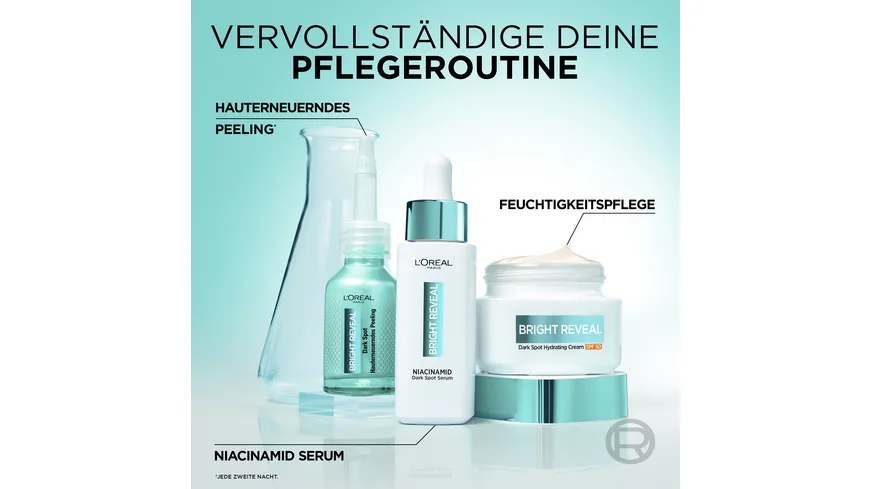 L'Oréal Bright Reveal Dark Spot Feuchtigkeitspflege LSF50 50 ml