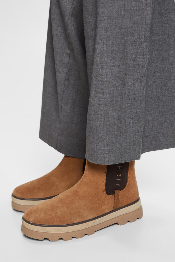 Chelsea Boots aus Rauleder
