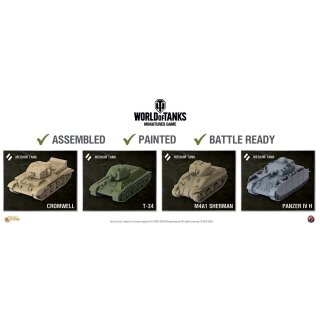 World of Tanks - The Miniatures Game: Starter Set (DE)