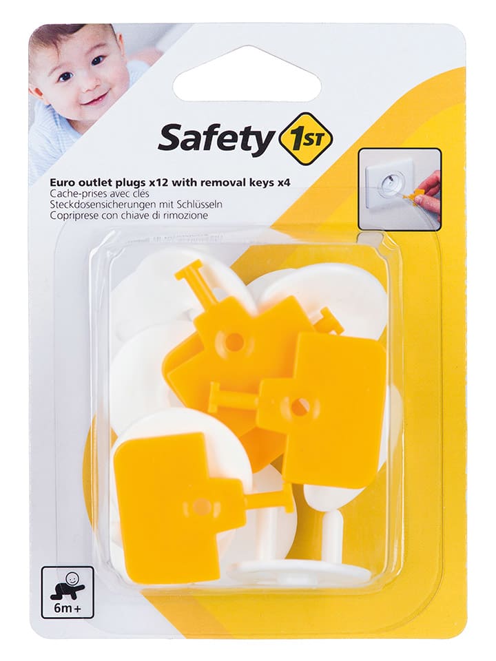 Safety1st Euro Steckdosensicherung in Weiß günstig kaufen onesize