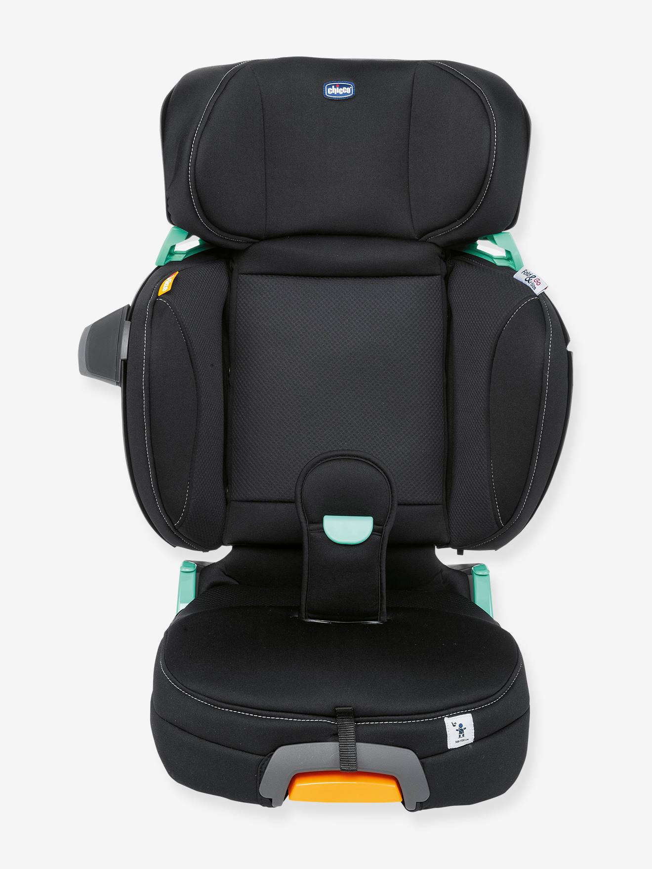 Siège-auto CHICCO Fold&Go i-Size 100 à 150 cm, équivalence groupe 2/3 black