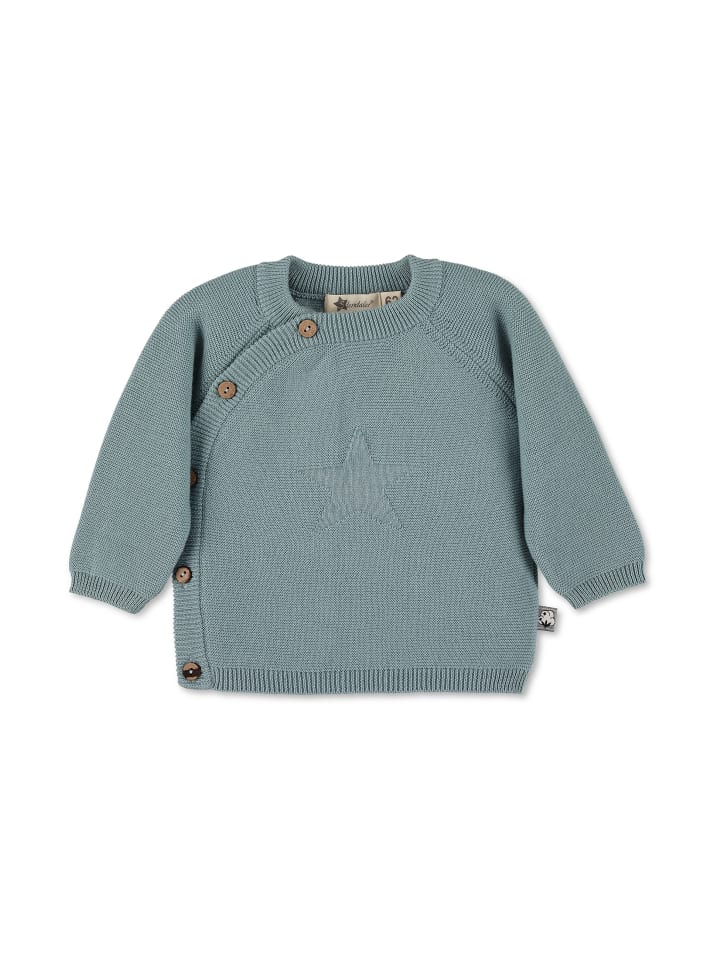 Sterntaler GOTS Strickjacke in sattes grün günstig kaufen 86
