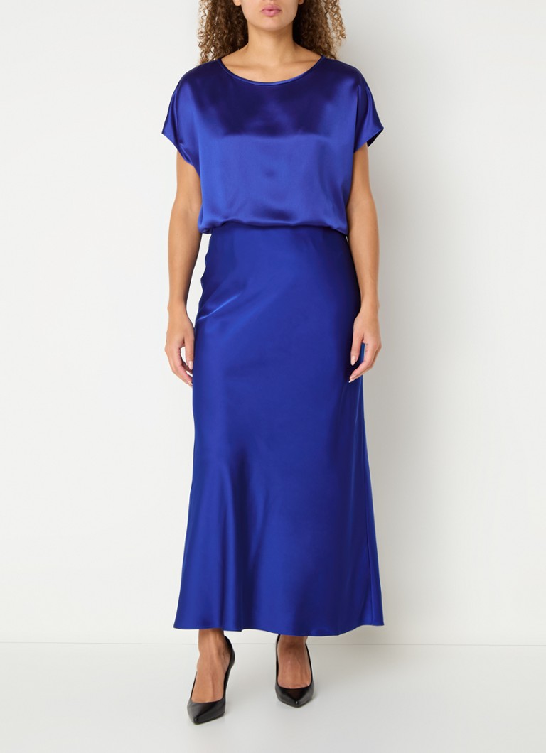 Jupe longue en satin Lucan de LKBennett