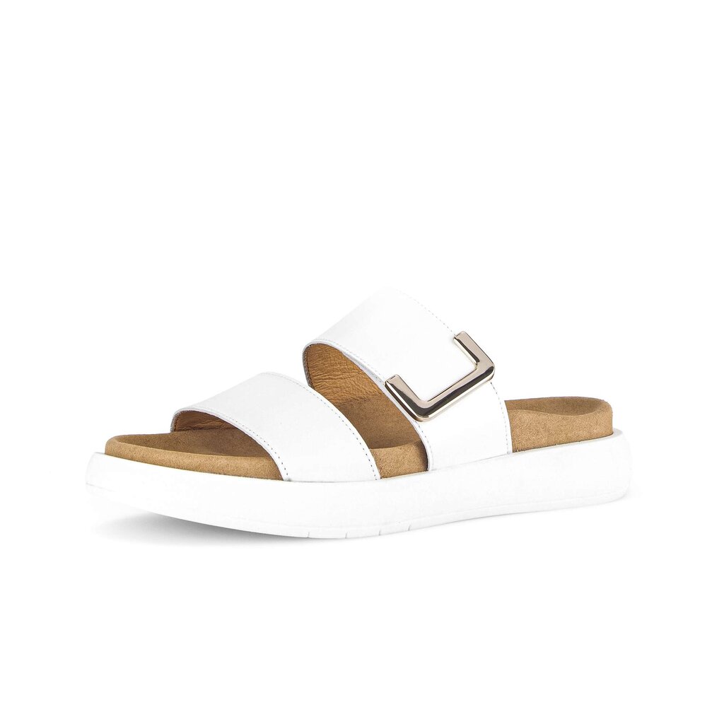 Gabor fashion Pantolette weiß